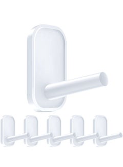 Buy 6 Pieces Adhesive Hooks,Hat Hooks, Self Adhesive Wall Hooks,Towel Hooks, Coat Hooks Hat Rack Robe Hook, Scarf, Utility Hooks for Kitchen Bathroom Office and More in UAE