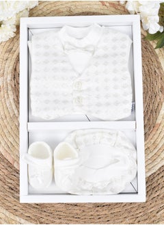 Buy 4-Piece Baby Suit Set with Gift Box in Saudi Arabia