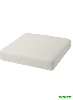 Buy Seat cushion outdoor beige 62x62 cm in Saudi Arabia