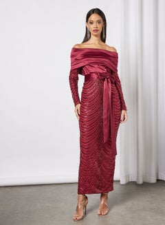 Buy Off Shoulder Bodycon Dress in Saudi Arabia