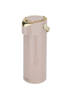 Buy Al Diyafah Thermos, light brown and golden, 1.9 liters in Saudi Arabia