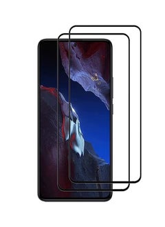 Buy 2 Pcs Tempered Glass for Redmi K60 / K60 Pro / Xiaomi Poco F5 Pro Screen Protector,9H Hardness High Definition Full Cover Curved Clear Scratch Resistant Bubble Free Anti-Fingerprints in UAE