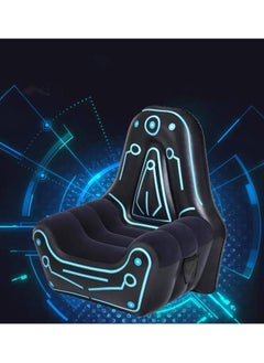 Buy Gaming Chair | Air Chair for Adults and Kids | Comfortable Backrest and Oversized Armrests for Lounging | Mesh Pocket for Video Game Controller Storage in Saudi Arabia