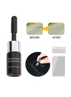 Buy Windscreen Repair Resin-Auto Glass Repair Tools,Windshield Crack Repair Kit,  Automotive Glass Nano Repair Fluid, Car Windshield Repair Resin Cracked Glass Repair Kit, Glass Corrector Set, Crack Repai in UAE