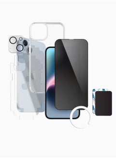 Buy 5 in 1 Protection Package for iPhone 14 pro MAX privacy in Saudi Arabia