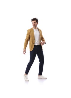 Buy Basic Elegant All Seasons Blazer - Copper Yellowish in Egypt