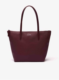 Buy Lacoste Tote Bag wine red Color bags for women in Saudi Arabia