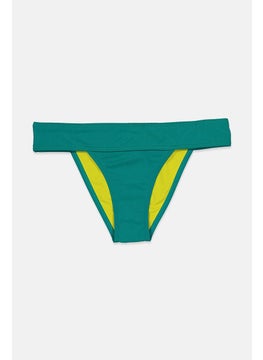 Buy Women Pull,On Bikini Bottom, Yellow and Green in Saudi Arabia