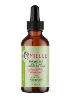 Buy Mielle Organics Rosemary Mint Scalp & Hair Strengthening Oil 59 ml in Egypt