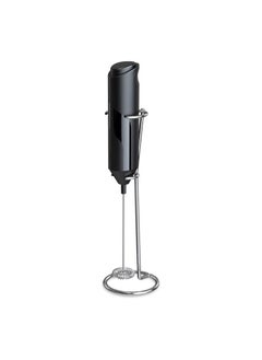 اشتري Milk Frother Handheld with Stainless Steel Stand Battery Powered Foam Maker, Whisk Drink Mixer Mini Blender For Coffee, Frappe, Latte,... في الامارات