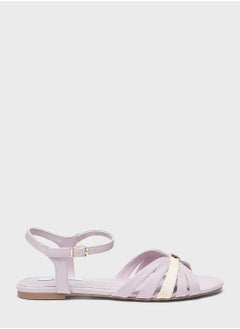 اشتري Multi Strap Flat Sandals في الامارات