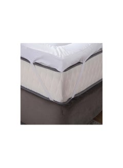 Buy Siesta Mattress Topper 120x200+10cm - White in UAE