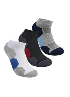 اشتري STITCH Men's Pack of 3 Half Terry Ankle Casual Socks في مصر