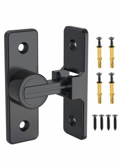 Buy 90 Degree Right Angle Door Lock, Heavy Duty Flip Latch Bolt Lock cam and Window Push-Pull Rod barn in Saudi Arabia