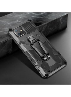 اشتري iPhone 12 Case, Shockproof Hybrid Armor Heavy Duty Cover Case for iPhone 12 6.1" Black في الامارات