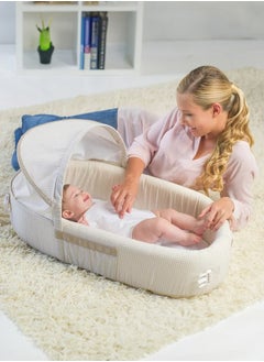 اشتري Portable Baby Bed Travel Bassinet Baby Carry Bag Foldable Infant Crib Baby Cots for Newborn في الامارات