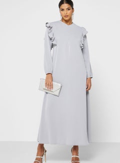Buy Ruffle Detail Dress in UAE