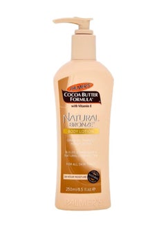 Buy Cocoa Butter Formula Natural Bronze Gradual Tanning Moisturizer 250ml in UAE