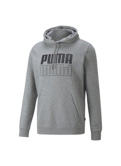 Buy Power Logo Printed Mens Full-Zip Hoodie in UAE