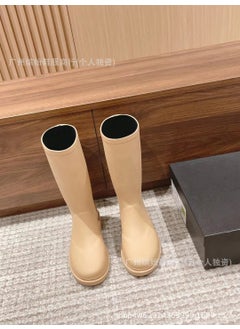 اشتري Fashionable Over-Knee Rain Boots Anti-Slipskin color skin color في السعودية