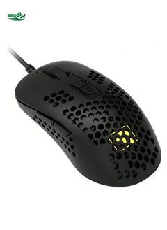 Buy 383 Ultralight Wired Gaming Mouse, Lightweight Honeycomb Shell, 4 RGB Breathing Backlit Mice, 4 Adjustable DPI 2400, USB Optical Computer Mice For Win10/XP/PS4/PS5//Air//Acer in UAE