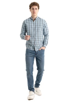 Buy Oxford cotton checkered shirt in Egypt