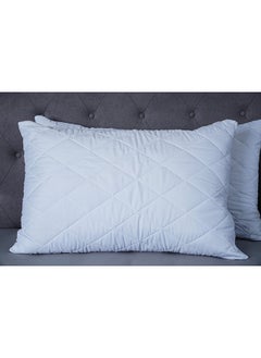 Buy Mf Waterproof Pillow Protector 50x75Cm White in UAE