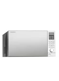 Buy TORNADO Microwave Grill 25 Liter 900 Watt 10 Menus Silver MOM-C25BBE-S in Egypt