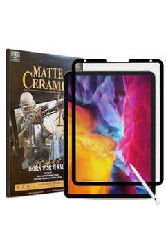 Buy 9D Matte Ceramic Film Screen Protector For Apple iPad Pro 11 2020 11 Inch- Premium Anti-Fingerprint Shield, Smooth Touch, Bubble-Free Installation in Saudi Arabia