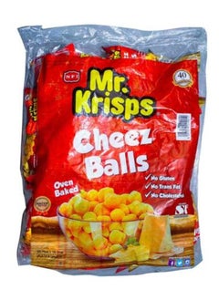 Buy NFI Mr. Krisps Cheez Balls 15g Pack of 25 in UAE