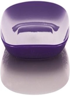 Buy M-Design Eden Plastic Dinner Plate (26cm) - Microwave, Dishwasher, Food Safe & BPA Free (1, Purple) in Egypt