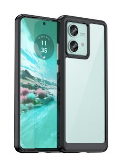 اشتري Phone case for Motorola Edge 40 Neo Clear Back Soft TPU Shockproof Bumper Protection Cover في السعودية