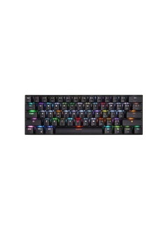 Buy CK62 BT3.0 Wired Mechanical Keyboard for Tablet Laptop Smartphone Black in Saudi Arabia