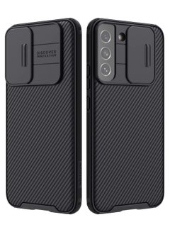 Buy Nillkin Galaxy S22 Plus Case with Camera Cover, CamShield Pro Case with Slide Camera Protection, Slim Fit Thin Shockproof Cover for Samsung Galaxy S22+ Black in UAE