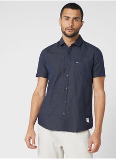 Buy Classic Slim Fit Linen Cotton Casual Shirt in UAE