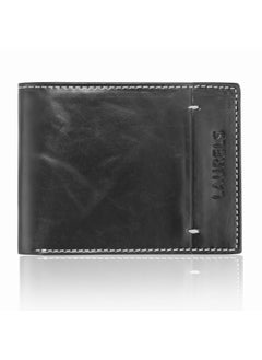 اشتري Laurels Bifold Wallet for Men, Leather في الامارات