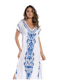 Buy Beach Printed Robe Sunscreen Cover in UAE