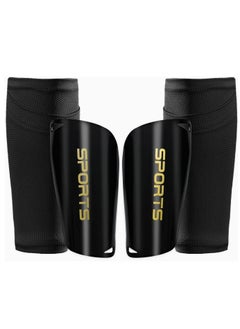 Buy Kids Youth Soccer Shin Guards, Shin Pads and Shin Guard Sleeves for 3-15 Years Old Boys and Girls for Football Games, EVA Cushion Protection Reduce Shocks and Injuries in UAE