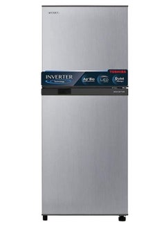 Buy Toshiba 192 Liters Top Mount Refrigerator  No Fros Inverter Compressor GRA29USS Silver 1 Year Manufacturer 1 Warranty in UAE