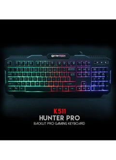 اشتري FANTECH K511 Hunter Pro Backlit Pro Gaming Keyboard في الامارات