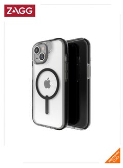 اشتري Apple iPhone 15 Case , ZAGG Cass - Santa Cruz Snap Series Magsafe Case - Black في الامارات