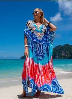 اشتري Beach Printed Robe Sunscreen Cover في الامارات