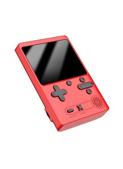 اشتري SYOSI Retro Handheld Game Console for Kids Portable Video Game Console with Gamepad and 3 In Screen Built-in 500 Classic FC Games Rechargeable Battery Support for Connecting TV and 2 Players Red في السعودية