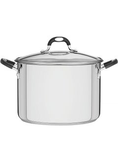 Buy Solar Silicon 30Cm 15.2L Stainless Steel Stock Pot With Tri Ply Bottom in Saudi Arabia