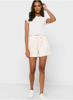 Buy Drawstring Detail Mini Shorts in UAE