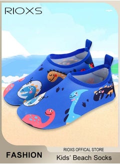 Buy Water Shoes Beach Socks for Kids Toddler Baby Girls Boys Barefoot Quick-Dry Non-Slip Swim Socks Aqua Water Shoes for Beach Swimming Pool Water Park in UAE