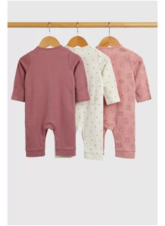 Buy My First Footless Sleepsuits - 3 Pack in Saudi Arabia