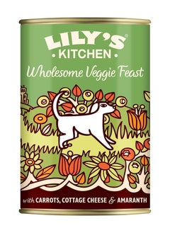 اشتري Wholesome Veggie Feast Wet Dog Food with Carrots, Cottage Cheese and Amaranth 375g في الامارات