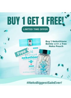 اشتري Nekothione 9 in 1 Kath Melendez Neko Glutathione and Nekocee Pouch free في الامارات