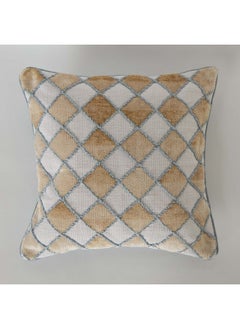 اشتري Warm Oasis Varia Diamond Jacquard Filled Cushion 50 x 50 cm في الامارات